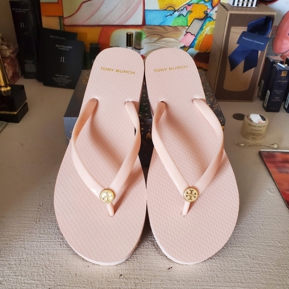 Tory Burch Flip Flops 9 M - Picture 1 of 6